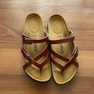 Brand new strappy sandals